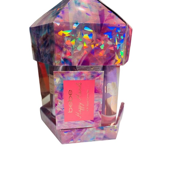 BEBE Happy Hands 6 PC Hand Cream Set -Vanilla Frost, Strawberry 1.01 fl oz Each - Picture 7 of 7